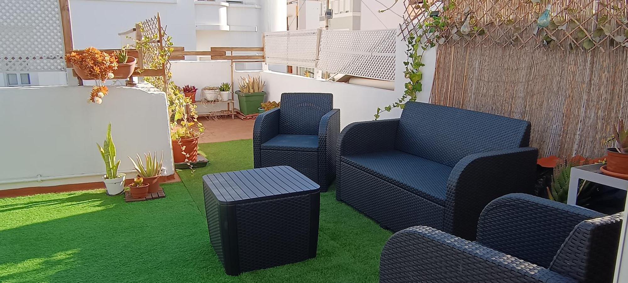 Center Santa Cruz, Alojamiento Centrico Con Gran Terraza, Cocina , Salon Y Banos, Todo Privado 외부 사진